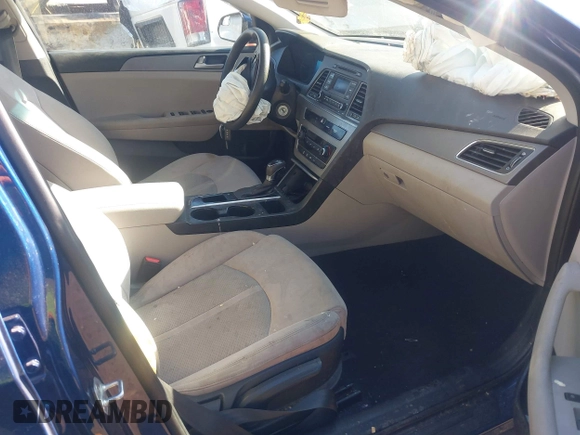 2017 Hyundai Sonata SE with VIN 5NPE24AF5HH507209, listed as a IAAI auction lot 41459129 with 145,842 mi miles. Bid and sale history available at carsss.com. Image 5.
