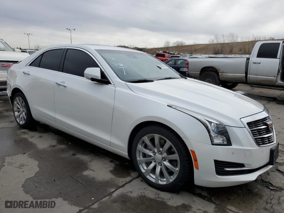 2018 Cadillac ATS Sedan Luxury AWD with VIN 1G6AF5SX8J0181377, listed as a Copart auction lot 46592794 with NaN miles. Bid and sale history available at carsss.com. Image 4.
