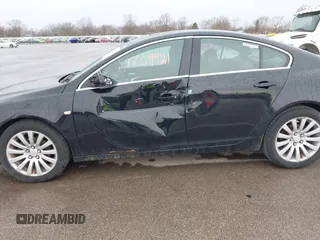 2011 Buick Regal CXL RL2 with VIN 2G4GP5EC8B9178219, listed as a IAAI auction lot 41709921 with 185,797 mi miles. Bid and sale history available at carsss.com. Image 6.