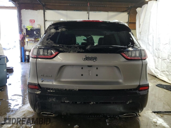 2020 Jeep Cherokee Altitude with VIN 1C4PJMLX8LD655922, listed as a Copart auction lot 41929855 with 0 mi miles and Salvage Title. Bid and sale history available at carsss.com. Image 6.