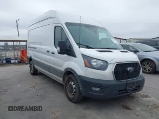 2021 Ford Transit Cargo with VIN 1FTBR1X82MKA98734, listed as a IAAI auction lot 41424123 with 84,453 mi miles and . Bid and sale history available at DreamBid. Image 1.