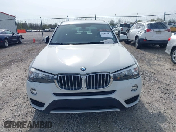 2016 BMW X3 xDrive28i with VIN 5UXWX9C58G0D95249, listed as a IAAI auction lot 42037882 with 85,255 mi miles and . Bid and sale history available at DreamBid. Image 12.