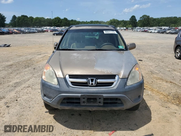 2002 Honda CR-V EX z VIN SHSRD78822U004384, wystawiony jako Copart lot #60641175 z przebiegiem 232 659 mil mil oraz Czysty tytuł • Clean title. Historia ofert i sprzedaży dostępna na DreamBid. Obrazek 5.