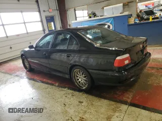 2002 BMW 5 Series 530i with VIN WBADT63472CK27789, listed as a Copart auction lot 51576315 with 195,482 mi miles and Salvage Title. Bid and sale history available at DreamBid. Image 2.