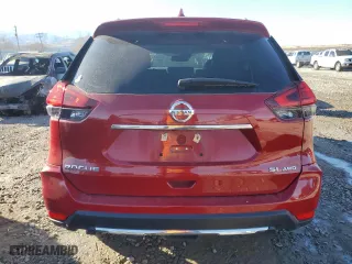 2017 Nissan Rogue S with VIN 5N1AT2MV8HC846198, listed as a Copart auction lot 84437554 with 45,765 mi miles and Salvage Title. Bid and sale history available at carsss.com. Image 6.
