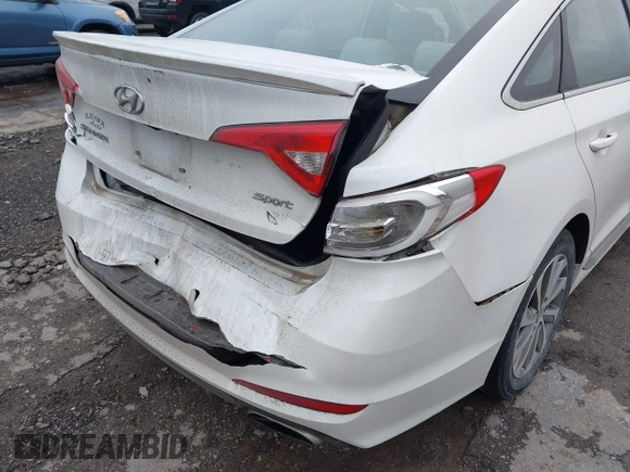 2016 Hyundai Sonata Sport with VIN 5NPE34AF5GH349871, listed as a IAAI auction lot 41962910 with 86,978 mi miles and . Bid and sale history available at DreamBid. Image 17.