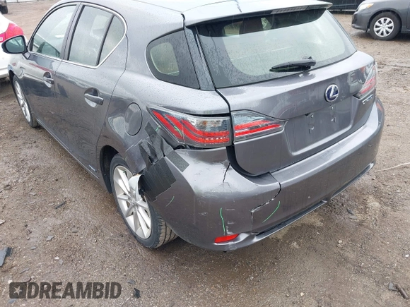 2012 Lexus CT 200h with VIN JTHKD5BH5C2122244, listed as a IAAI auction lot 42499720 with 180,789 mi miles and . Bid and sale history available at DreamBid. Image 6.