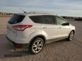 2016 Ford Escape Titanium with VIN 1FMCU0JXXGUC26185, listed as a Copart auction lot 49265855 with 111,002 mi miles and Clean Title. Bid and sale history available at carsss.com. Image 3.