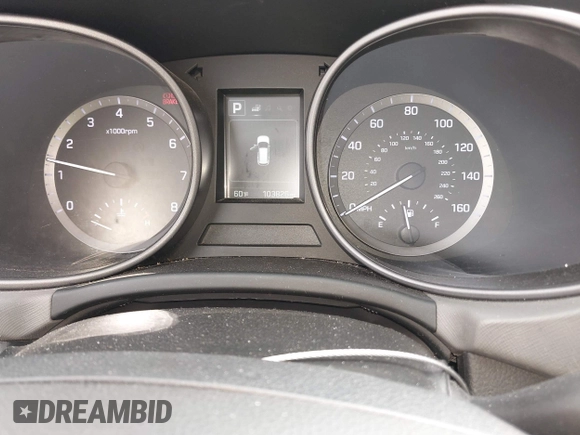 2018 Hyundai Santa Fe 2.4L with VIN 5NMZU3LB1JH100507, listed as a IAAI auction lot 42182116 with 103,826 mi miles and . Bid and sale history available at DreamBid. Image 7.