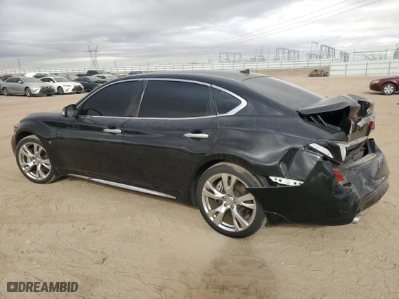 2015 Infiniti Q70L with VIN JN1BY1PP0FM600547, listed as a Copart auction lot 81552874 with 51,115 mi miles and Salvage Title. Bid and sale history available at carsss.com. Image 2.