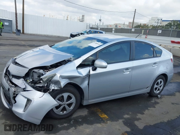 2013 Toyota Prius One with VIN JTDKN3DU1D1730931, listed as a IAAI auction lot 41549315 with 162,741 mi miles. Bid and sale history available at carsss.com. Image 14.