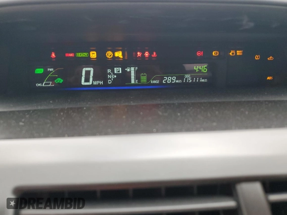 2014 Toyota Prius Two with VIN JTDZN3EU5E3311614, listed as a Copart auction lot 53840625 with 115,111 mi miles and Clean Title. Bid and sale history available at DreamBid. Image 9.