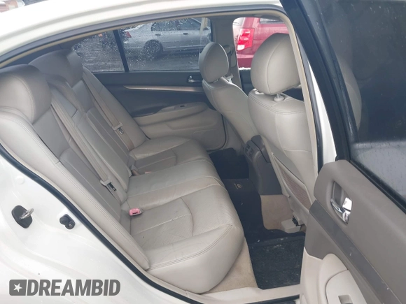 2012 Infiniti G25 Journey with VIN JN1DV6AP0CM700313, listed as a IAAI auction lot 42132045 with 131,210 mi miles and . Bid and sale history available at DreamBid. Image 8.
