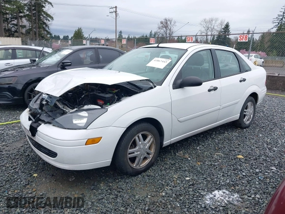 2004 Ford Focus ZTS with VIN 1FAFP38Z34W137002, listed as a IAAI auction lot 41867443 with 185,862 mi miles and . Bid and sale history available at carsss.com. Image 2.