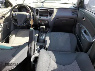 2006 Kia Rio SX with VIN KNADE163066058381, listed as a Copart auction lot 72277274 with 112,802 mi miles and Salvage Title. Bid and sale history available at carsss.com. Image 8.