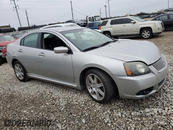 2010 Mitsubishi Galant ES with VIN 4A32B3FF7AE012907, listed as a Copart auction lot 52824205 with 0 mi miles and Salvage Title. Bid and sale history available at carsss.com. Image 4.