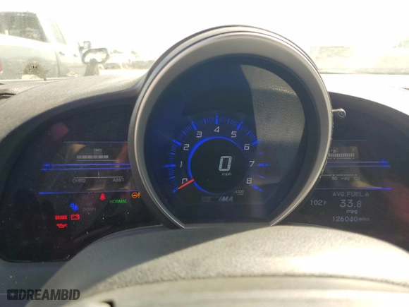 2011 Honda CR-Z EX with VIN JHMZF1C61BS012546, listed as a Copart auction lot 70884154 with 126,040 mi miles and Salvage Title. Bid and sale history available at carsss.com. Image 9.