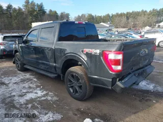 2022 Ford F-150 XL with VIN 1FTEW1EP4NFA34155, listed as a IAAI auction lot 41296303 with 29,699 mi miles. Bid and sale history available at carsss.com. Image 3.