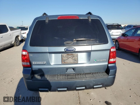 2011 Ford Escape Hybrid with VIN 1FMCU4K30BKC54584, listed as a Copart auction lot 42310875 with 106,259 mi miles and Clean title. Bid and sale history available at DreamBid. Image 6.