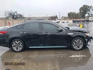 2020 Kia Optima Hybrid EX with VIN KNAGU4LE2L5039095, listed as a IAAI auction lot 41746011 with 82,014 mi miles. Bid and sale history available at carsss.com. Image 14.