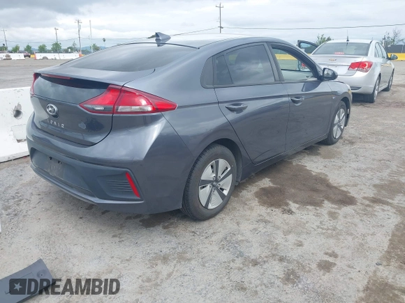 2017 Hyundai Ioniq Blue with VIN KMHC65LC0HU046457, listed as a IAAI auction lot 42029616 with 224,660 mi miles and . Bid and sale history available at DreamBid. Image 4.