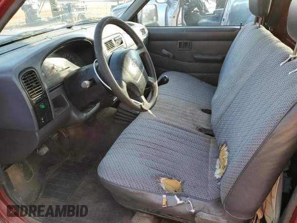 1997 Nissan Frontier XE with VIN 1N6SD11S1VC367298, listed as a Copart auction lot 43535615 with 335,353 mi miles and Salvage title. Bid and sale history available at DreamBid. Image 7.