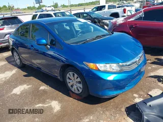 2012 Honda Civic LX z VIN 2HGFB2F5XCH544381, wystawiony jako IAAI lot #42393348 z przebiegiem 223 064 mil mil oraz . Historia ofert i sprzedaży dostępna na DreamBid. Obrazek 1.