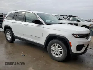 2024 Jeep Grand Cherokee Laredo X with VIN 1C4RJGAG1RC680740, listed as a Copart auction lot 41856805 with 45,235 mi miles and Clean title. Bid and sale history available at DreamBid. Image 4.