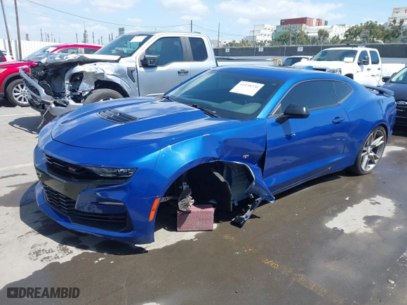 2019 Chevrolet Camaro 1SS with VIN 1G1FF1R76K0153718, listed as a IAAI auction lot 41938230 with 51,642 mi miles. Bid and sale history available at carsss.com. Image 6.