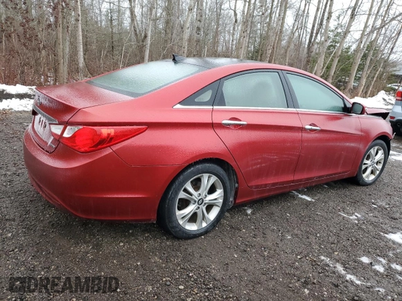 2013 Hyundai Sonata Limited with VIN 5NPEC4AC5DH663053, listed as a Copart auction lot 84049184 with 102,841 mi miles and Clean Title. Bid and sale history available at DreamBid. Image 3.