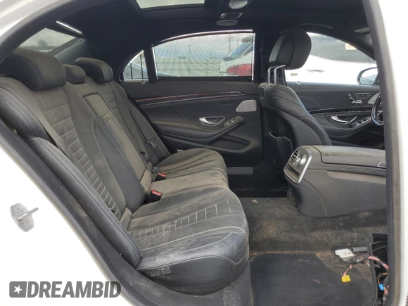 2018 Mercedes-Benz S 560 with VIN WDDUG8DB7JA400341, listed as a Copart auction lot 44409025 with 81,280 mi miles and Clean Title. Bid and sale history available at carsss.com. Image 10.