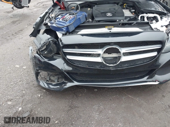 2017 Mercedes-Benz C 300 with VIN 55SWF4KB0HU224122, listed as a IAAI auction lot 41128283 with 93,861 mi miles and . Bid and sale history available at carsss.com. Image 6.