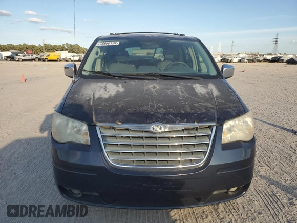 2008 Chrysler Town & Country Touring with VIN 2A8HR54P58R842663, listed as a Copart auction lot 76990124 with 144,445 mi miles and Clean title. Bid and sale history available at DreamBid. Image 5.