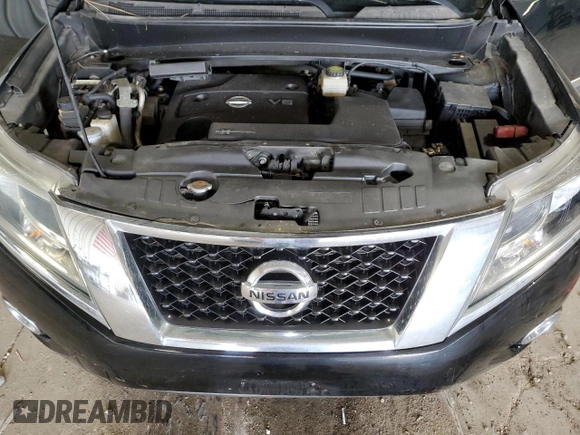 2013 Nissan Pathfinder SL with VIN 5N1AR2MM4DC608252, listed as a Copart auction lot 59635945 with 169,371 mi miles and Non repairable. Bid and sale history available at DreamBid. Image 12.