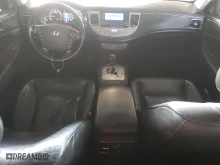2009 Hyundai Genesis with VIN KMHGC46F19U038086, listed as a Copart auction lot 50217425 with 146,395 mi miles and Salvage Title. Bid and sale history available at carsss.com. Image 8.