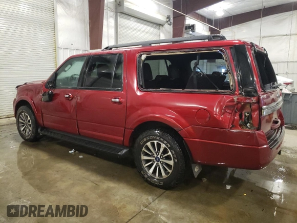2016 Ford Expedition Max XLT z VIN 1FMJK1JT5GEF44726, wystawiony jako Copart lot #89354275 z przebiegiem 121 819 mil mil oraz Szkoda całkowita • Salvage title. Historia ofert i sprzedaży dostępna na DreamBid. Obrazek 2.