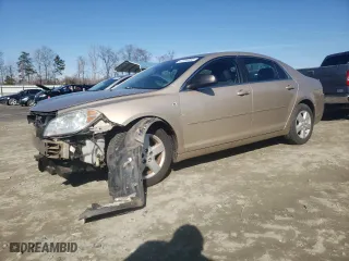 2008 Chevrolet Malibu LS w/1LS with VIN 1G1ZG57B08F233157, listed as a Copart auction lot 42754055 with 114,670 mi miles and Salvage Title. Bid and sale history available at carsss.com. Image 1.