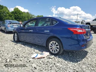 2019 Nissan Sentra SV with VIN 3N1AB7AP6KY449651, listed as a Copart auction lot 56881514 with Not Provided miles and Salvage Title. Bid and sale history available at carsss.com. Image 2.