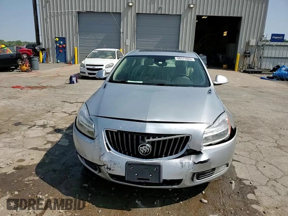 2012 Buick Regal Premium 1 with VIN 2G4GS5EK6C9135618, listed as a Copart auction lot 58575925 with 167,706 mi miles and Salvage title. Bid and sale history available at DreamBid. Image 13.