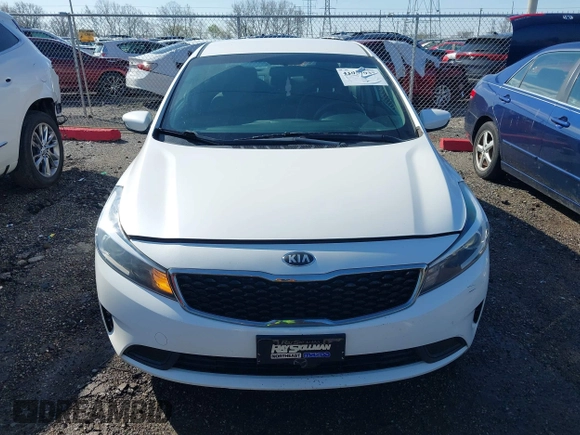 2018 Kia Forte LX with VIN 3KPFL4A7XJE172243, listed as a IAAI auction lot 41957937 with 105,221 mi miles. Bid and sale history available at carsss.com. Image 12.