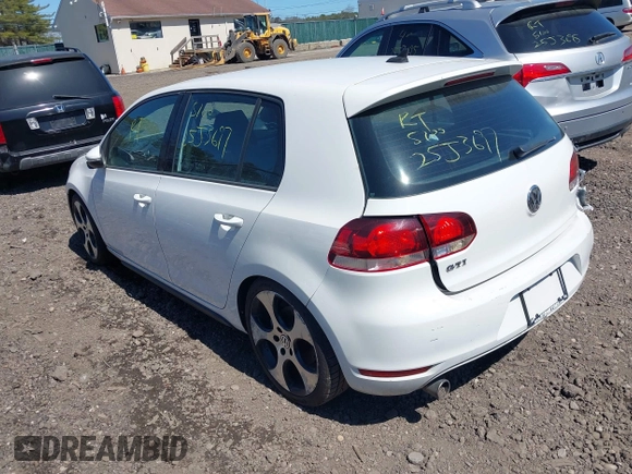 2010 Volkswagen GTI с VIN WVWGV9AJ1AW234755, выставлен на аукционе IAAI как лот 42002774 с пробегом Не указан миль и . История ставок и продаж доступна на DreamBid. Изображение 3.