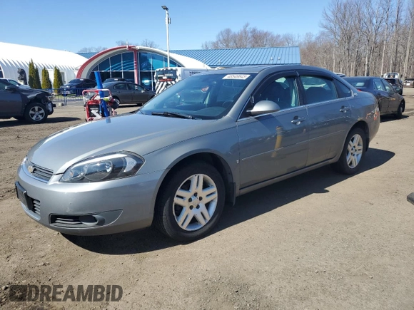 2008 Chevrolet Impala LT with VIN 2G1WC583989158313, listed as a Copart auction lot 48546645 with 176,787 mi miles and Salvage Title. Bid and sale history available at DreamBid. Image 1.