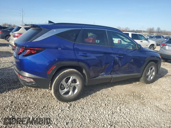 2024 Hyundai Tucson SEL with VIN 5NMJBCDE0RH314587, listed as a Copart auction lot 49675375 with 17,320 mi miles and Salvage Title. Bid and sale history available at carsss.com. Image 3.