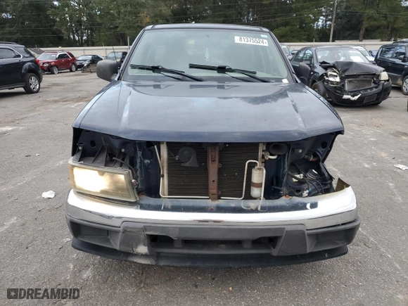 2007 Chevrolet Colorado Work Truck with VIN 1GCCS149X78145774, listed as a Copart auction lot 81375524 with 172,496 mi miles and Salvage Title. Bid and sale history available at carsss.com. Image 5.