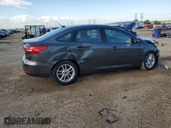2016 Ford Focus SE with VIN 1FADP3F21GL403961, listed as a Copart auction lot 58027305 with 84,020 mi miles and Salvage title. Bid and sale history available at DreamBid. Image 3.