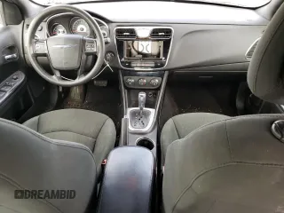 2011 Chrysler 200 LX with VIN 1C3BC4FB3BN566809, listed as a Copart auction lot 46227235 with 130,421 mi miles and Salvage Title. Bid and sale history available at carsss.com. Image 8.