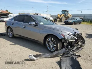 2019 Infiniti Q50 Luxe с VIN JN1EV7AP5KM543452, выставлен на аукционе Copart как лот 54948845 с пробегом 47 114 миль миль и Списание • Salvage title. История ставок и продаж доступна на DreamBid. Изображение 4.