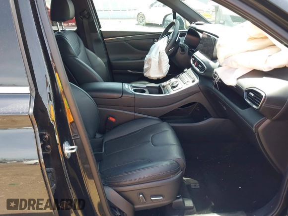 2023 Hyundai Santa Fe Calligraphy z VIN 5NMS54AL2PH607408, wystawiony jako IAAI lot #42094479 z przebiegiem 28 525 mil mil oraz . Historia ofert i sprzedaży dostępna na DreamBid. Obrazek 5.