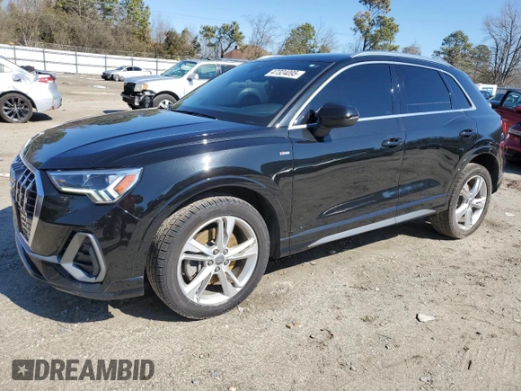 2020 Audi Q3 S line Premium Plus с VIN WA1EECF37L1043009, выставлен на аукционе Copart как лот 47324095 с пробегом 85 320 миль миль и Списание • Salvage title. История ставок и продаж доступна на DreamBid. Изображение 1.
