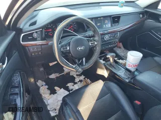 2017 Kia Cadenza Premium with VIN KNALC4J13H5089724, listed as a Copart auction lot 76076314 with 82,669 mi miles and Salvage Title. Bid and sale history available at carsss.com. Image 8.